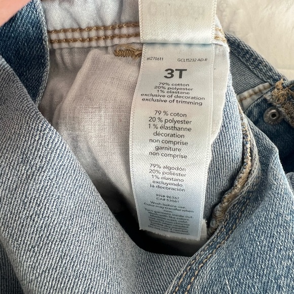 OshKosh Bgosh Girl Overalls with Floral - Picture 5 of 5